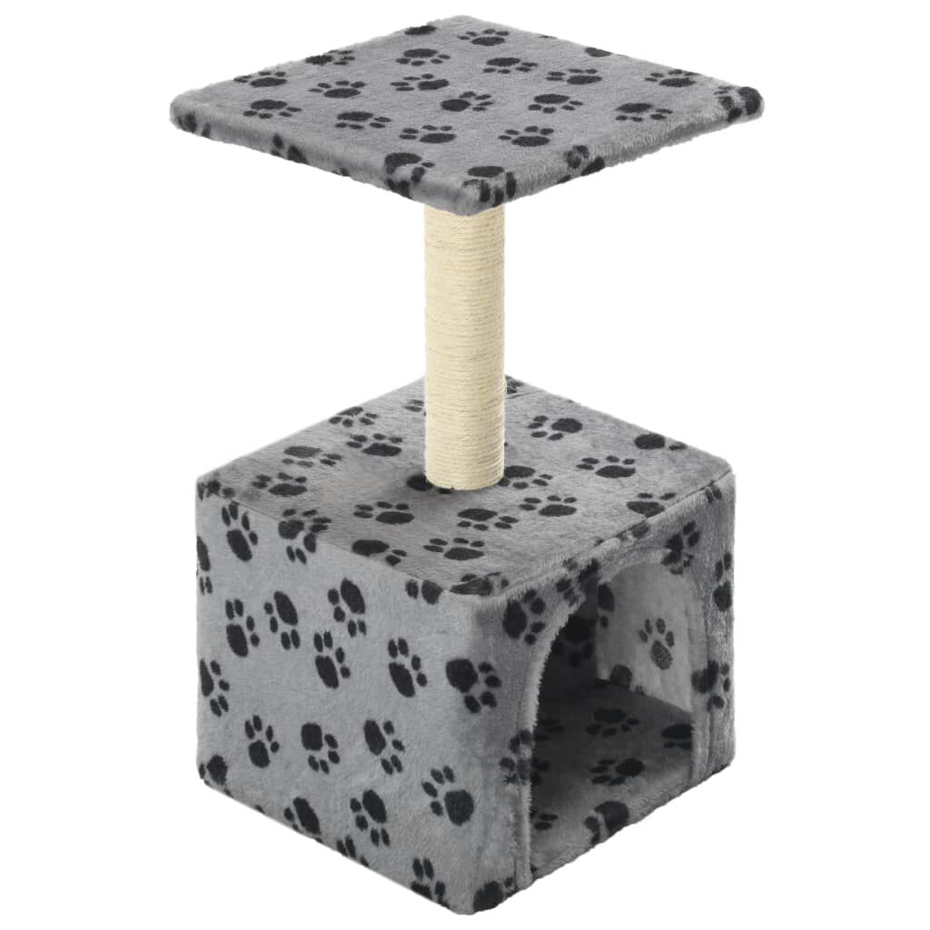 leopard print cat scratching post