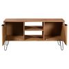 vidaXL TV Cabinet New York Light Wood Solid Pine Wood