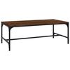 vidaXL Coffee Table Brown Oak 80x50x35 cm Engineered Wood