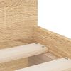 vidaXL Bed Frame with Drawers without Mattress Sonoma Oak 90x190 cm Single