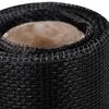 vidaXL Mesh Screen Fiberglass 100x500 cm Black