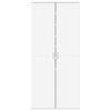 vidaXL Shoe Cabinet White 80x39x178 cm Engineered Wood