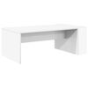 vidaXL Coffee Table White 95 x 50 x 34 cm Engineered Wood