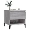 vidaXL Side Tables 2 pcs Grey Sonoma 50x46x50 cm Engineered Wood