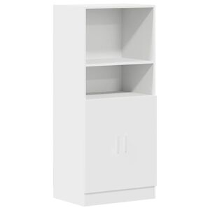 vidaXL Kitchen Cabinet White 57x41.5x131.5 cm Engineered Wood