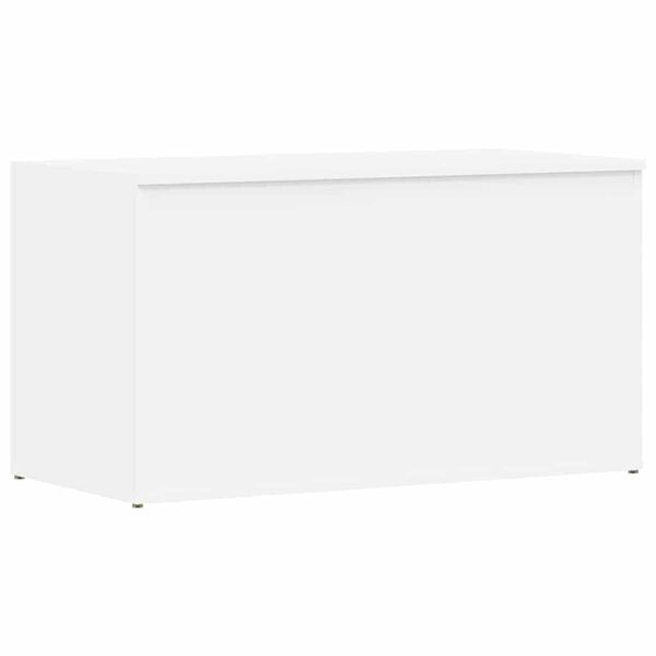 vidaXL Storage Chest White 84x42x46 cm Engineered Wood