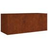 vidaXL Garden Raised Bed 200x80x80 cm Corten Steel