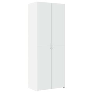 vidaXL Highboard White 70x42,5x185 cm Engineered Wood