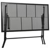 vidaXL 7 Piece Garden Dining Set Steel Anthracite