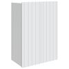 vidaXL Wall-Mounted Cabinet White 66 x 34.5 x 92 cm Engineered Wood