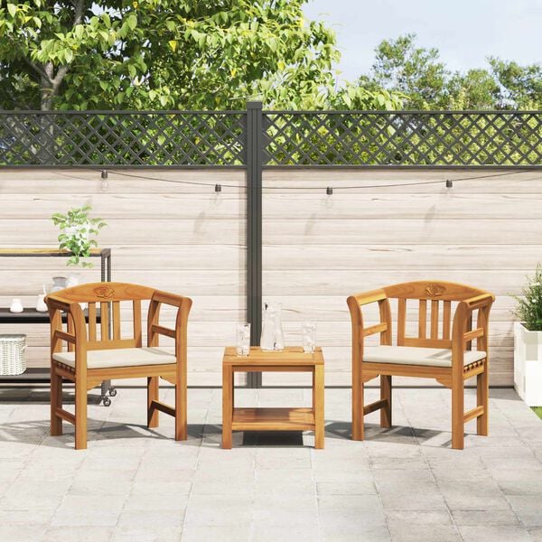 vidaXL Bench Natual Oil Finsing 68.5 x 46 x 82.5 cm Solid Acacia Wood