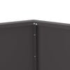 vidaXL Planter Black 50 x 50 x 40 cm Steel