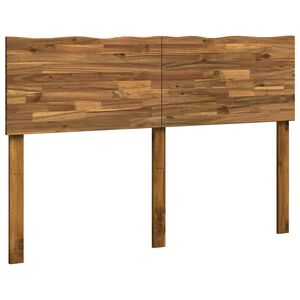 vidaXL Live Edge Headboard ROSTOCK Natural 150 cm Solid Acacia Wood
