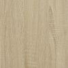 vidaXL Wall Cabinet Sonoma Oak 70x42.5x40 cm Engineered Wood