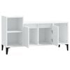 vidaXL TV Cabinet White 100x35x55 cm Engineered Wood