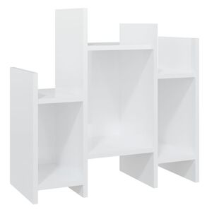 vidaXL Side Cabinet High Gloss White 60x26x60 cm Engineered Wood