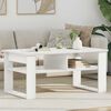 vidaXL Coffee Table with Storage White 96 x 54 x 44 cm Engineered Wood
