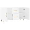 vidaXL Sideboard White 100x36x60 cm Engineered Wood