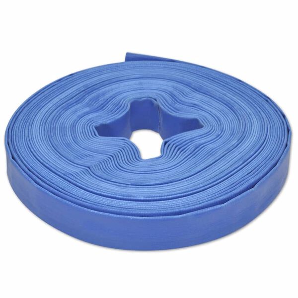 vidaXL Flat Hose 25 m 1" PVC Water Delivery