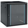vidaXL 12U Wall Mounted Network Cabinet 19 IP20 600x600x640 mm