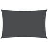 vidaXL Sunshade Sail Oxford Fabric Rectangular 3.5x5 m Anthracite