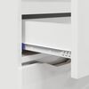 vidaXL Sideboard High Gloss White 100 x 30 x 65.6 Engineered Wood