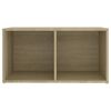 vidaXL TV Cabinets 4 pcs Sonoma Oak 72x35x36.5 cm Engineered Wood