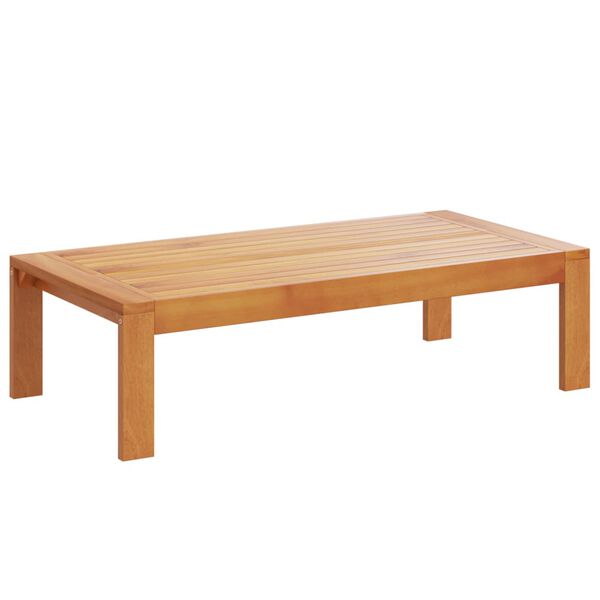 vidaXL 3 Piece Garden Sofa Set with Cushions Solid Wood Acacia