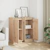 vidaXL Sideboards 2 pcs 31.5x34x75 cm Solid Wood Pine