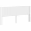 vidaXL Headboard White Engineered Wood