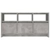 vidaXL TV Cabinet Concrete Grey 102x37.5x52.5 cm Engineered Wood