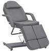 vidaXL Treatment Chair | Grey | Faux Leather (100% PVC), Iron | Large