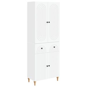 vidaXL Cabinet Set 2 pcs 66 x 34.5 x 90 cm Engineered Wood