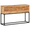 vidaXL Console Table 120x30x75 cm Solid Acacia Wood