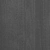 vidaXL Sideboard HAMAR Dark Grey 113x40x80 cm Solid Wood Pine