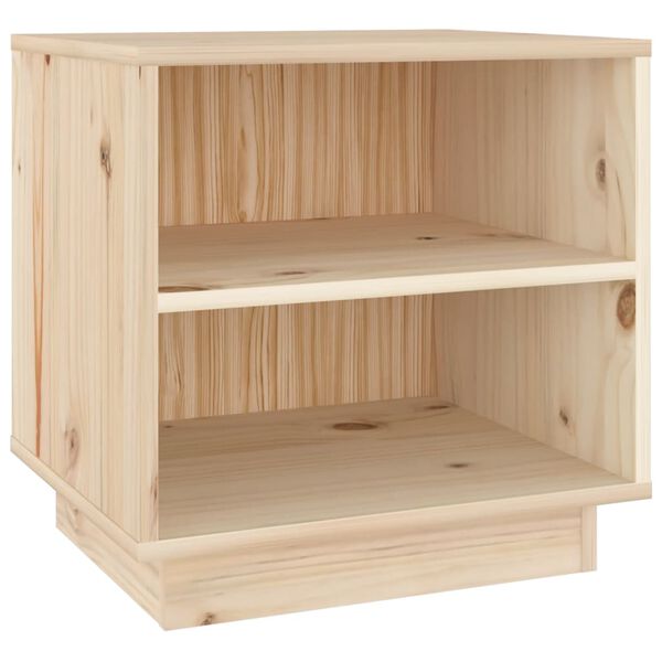 vidaXL Bedside Cabinet 40x34x40 cm Solid Wood Pine