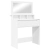 vidaXL Bedroom Dressing Tables White 80 x 39.6 x 135 cm