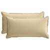 vidaXL Cushion Cover 2 pcs HOUTEN Beige 40 x 80 cm Polyester