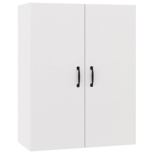 vidaXL Hanging Cabinet White 69,5x34x90 cm Engineered Wood