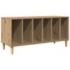 vidaXL Record Cabinet Artisan Oak 100x38x48 cm Engineered Wood