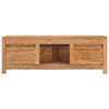 vidaXL TV Cabinet 100x30x35 cm Solid Teak Wood
