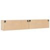 vidaXL Wall Cabinets 2 pcs 100x30x35 cm Solid Wood Pine