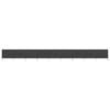 vidaXL 9-panel Wind Screen Fabric 1200x80 cm Anthracite
