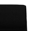 vidaXL Bench Black 100x64x80 cm Fabric