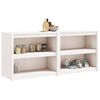 vidaXL Outdoor Kitchen Cabinets MEPPEL 2 pcs White Solid Wood Pine