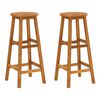 vidaXL 3 Piece Garden Bar Set Solid Wood Acacia