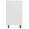 vidaXL Bottom Cabinet Lyon White 60x46x81.5 cm Engineered Wood