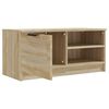vidaXL TV Cabinets 2 pcs Sonoma Oak 80x35x36.5 cm Engineered Wood
