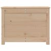 vidaXL Storage Box 60x32x45.5 cm Solid Wood Pine