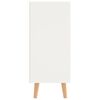 vidaXL Sideboard White and Sonoma Oak 90x30x72 cm Engineered Wood